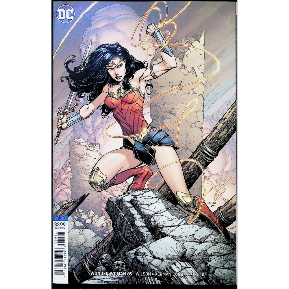 Wonder Woman #69 Finch Variant 1st Cameo Atlantiades DC Comic Book